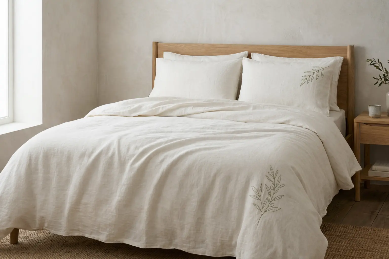 Linen bed set photo 2