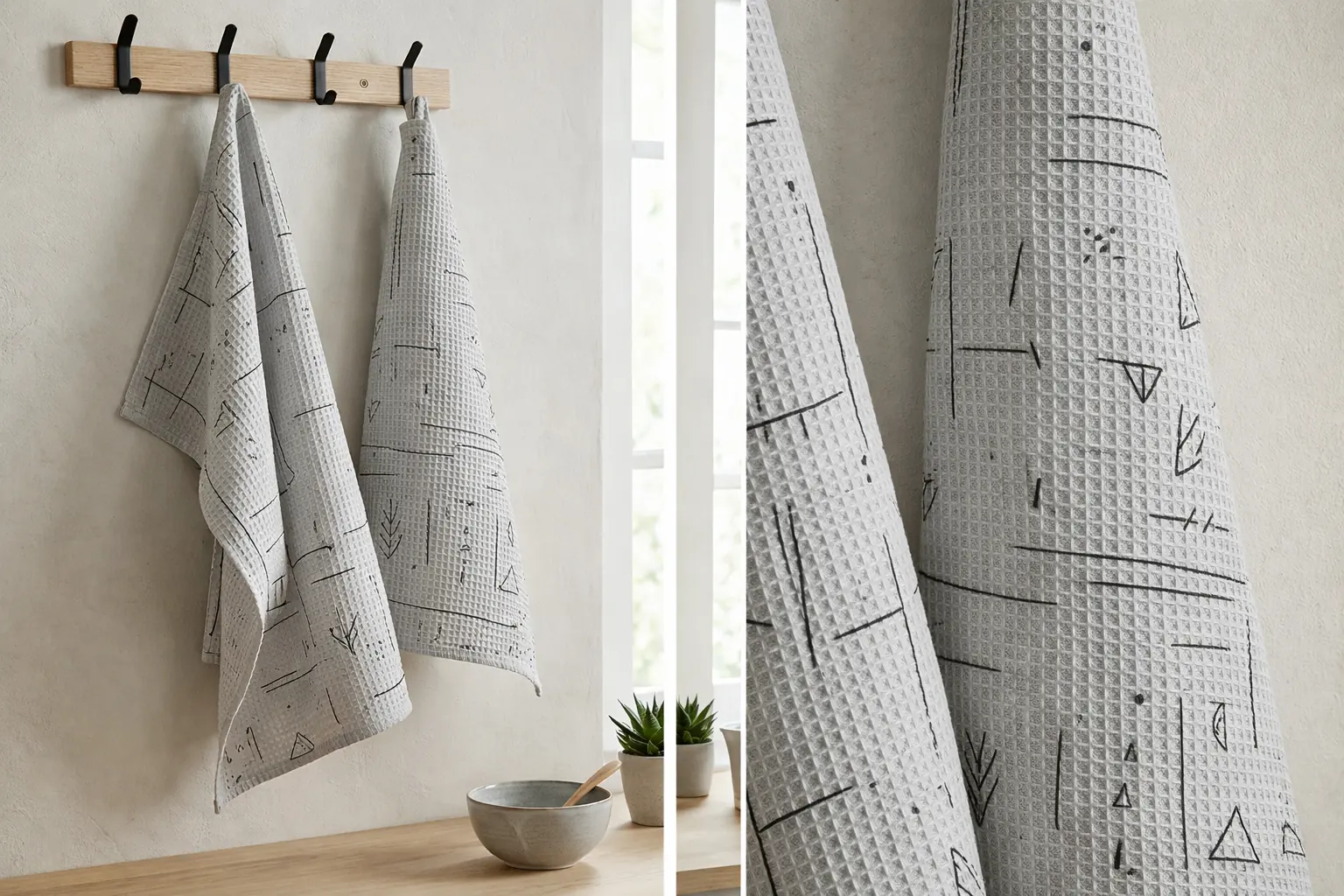 Waffle towel photo 3