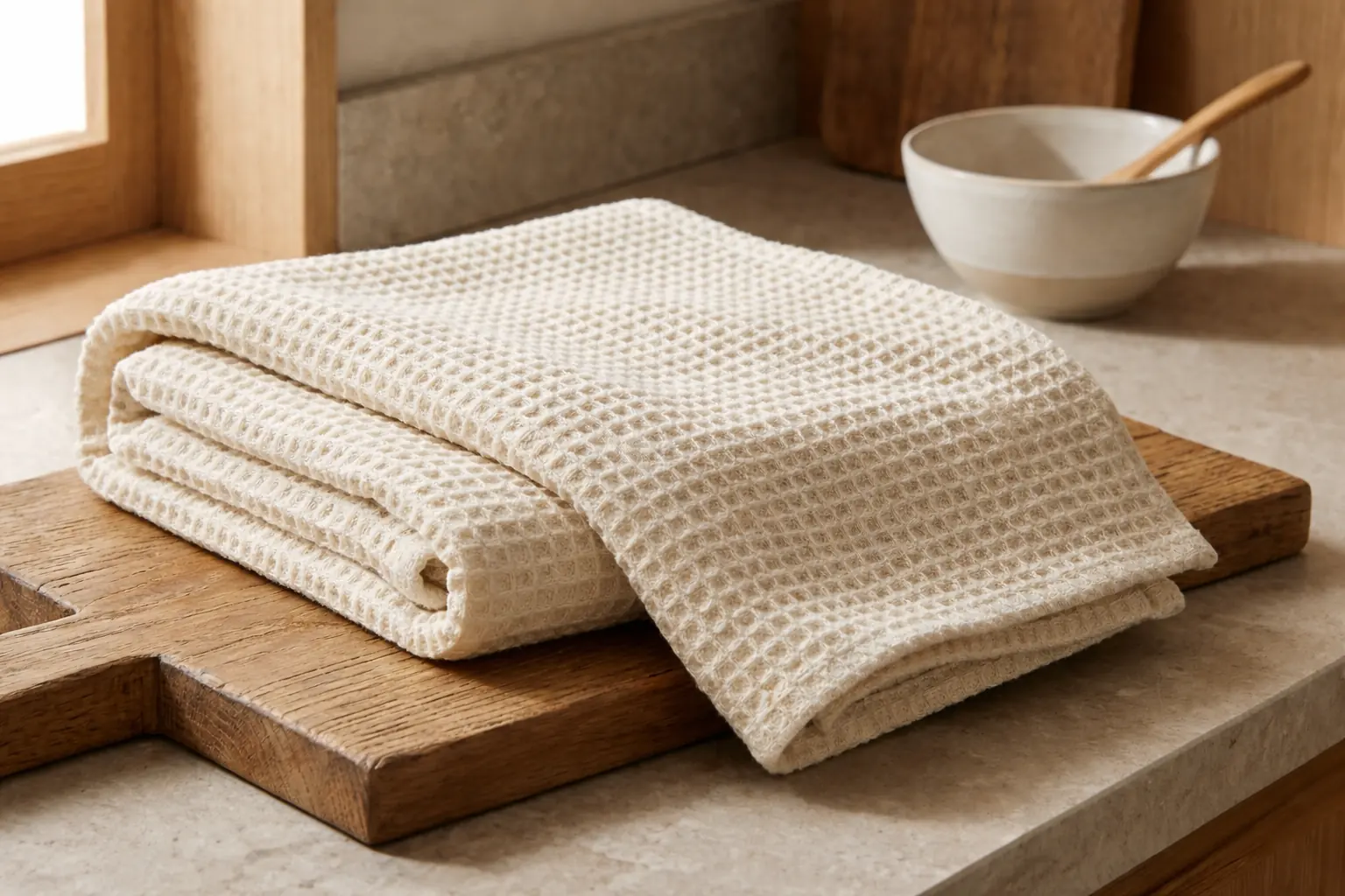 Waffle towel photo 7